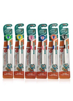 Combo Of 6 Leo Kids Tongue Cleaner 6 Pcs Bb3015 Multi Color - pzsku/Z68DEB56042DB53883F14Z/45/_/1692272450/214e5a0d-8580-44b4-83aa-73eae866ac54