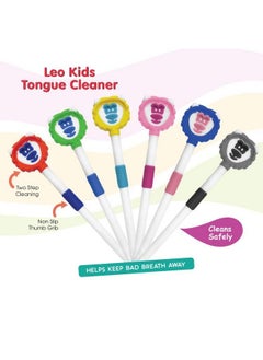 Combo Of 6 Leo Kids Tongue Cleaner 6 Pcs Bb3015 Multi Color - pzsku/Z68DEB56042DB53883F14Z/45/_/1692272486/ea619470-ab24-472d-a39b-92035edd06ab