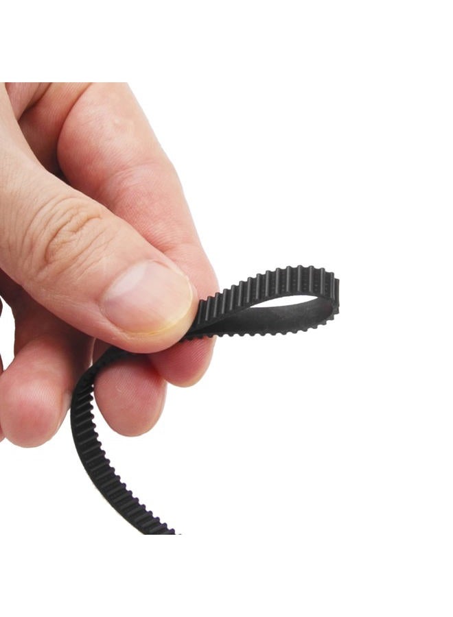 Rrina 3D Printer Belt Open Timing Rubber GT2 Length 5 Meters Width 6mm with 8Pcs Tensioner Spring Torsion 8Pcs Belt Buckle - Image 4