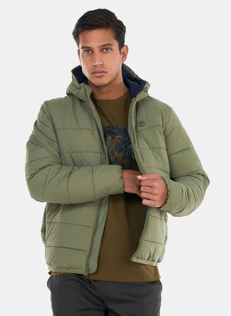 Timberland Men's Garfield Mid Weight Hooded Puffer Jacket