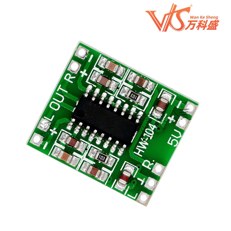 Ultra-Miniature Digital Power Amplifier Board 2*3W D Pam8403 Power Amplifier Board 2.5~5V Usb Power Supply - Image 4