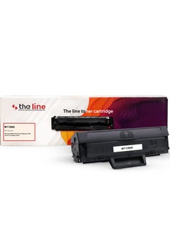 The Line The line Toner Cartridge 106A W1106A Compatible with HP LaserJet 107a 107w MFP 135a 135fnw 135w 135ag 135r 135wg 137fnw 137fwg 137fwg Black  - Image 2