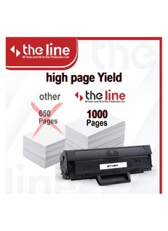 The Line The line Toner Cartridge 106A W1106A Compatible with HP LaserJet 107a 107w MFP 135a 135fnw 135w 135ag 135r 135wg 137fnw 137fwg 137fwg Black  - Image 4