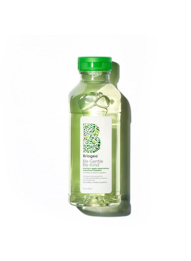 Briogeo Be Gentle Be Kind Matcha And Apple Replenishing Superfood Shampoo ; Replenish Dull Dry Hair And Supports Healthy Hair And Scalp ; Vegan Phalate & Parabenfree ; 12.5 Ounces - Image 2