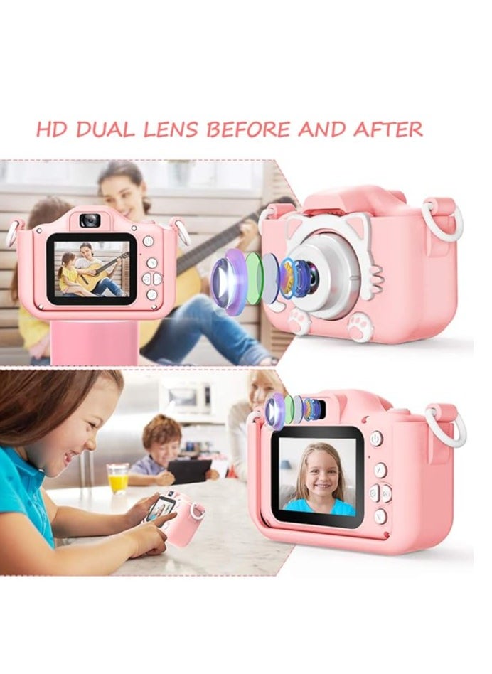 ZTEK Kids Toy Camera, 1080P HD Toddler Digital Video Camera with 32G SD Card and Lanyard  - Image 4