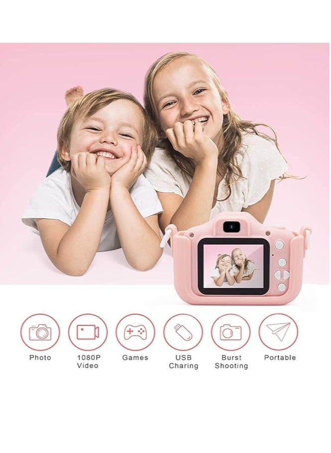 HalaKids Kids Toy Camera, 1080P HD Toddler Digital Video Camera with 32G SD Card and Lanyard  - Image 4
