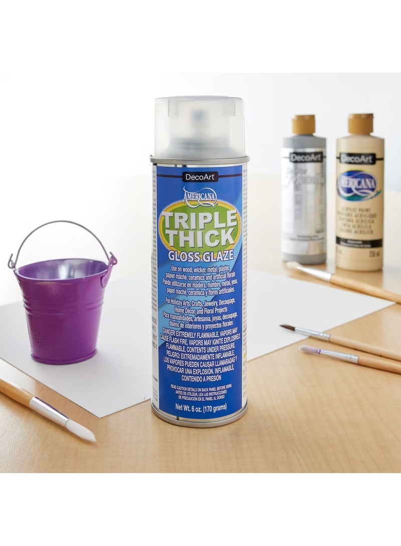 DecoArt Triple Thick Gloss Glaze Spray 170 G - Image 2