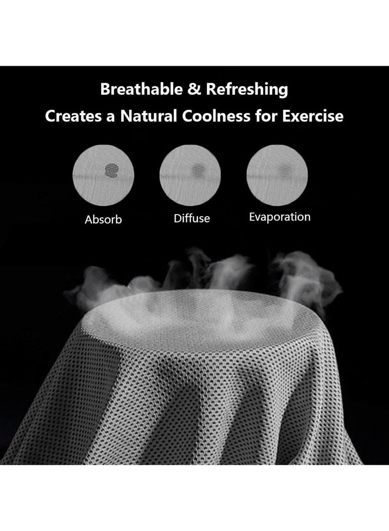 CABINA HOME Cooling Towel, Cool And Dry Towel In Summer, Suitable For Bicycle, Yoga, Running, Fitness Enthusiasts 30x100cm - Image 5