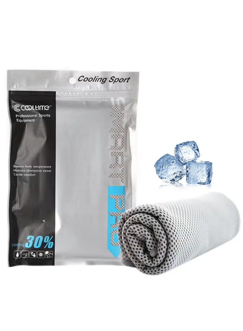 CABINA HOME Cooling Towel, Cool And Dry Towel In Summer, Suitable For Bicycle, Yoga, Running, Fitness Enthusiasts 30x100cm - Image 1