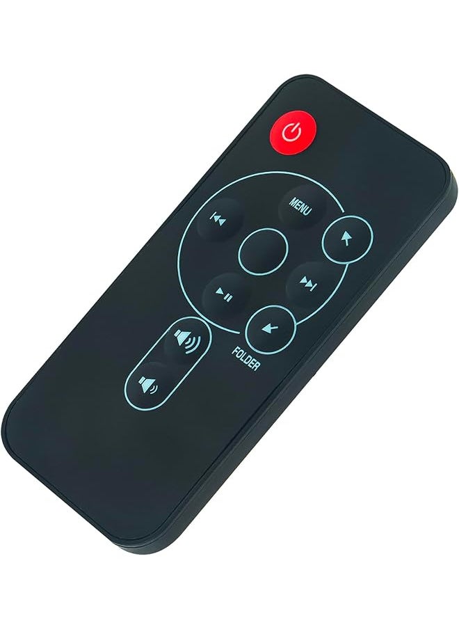 erorex - Replaced Remote Control Wz34080 Fit For Yamaha Speaker System Audio Video Speaker System Pdx 11 Pdx 13 Pdx11 Pdx13 - Image 1
