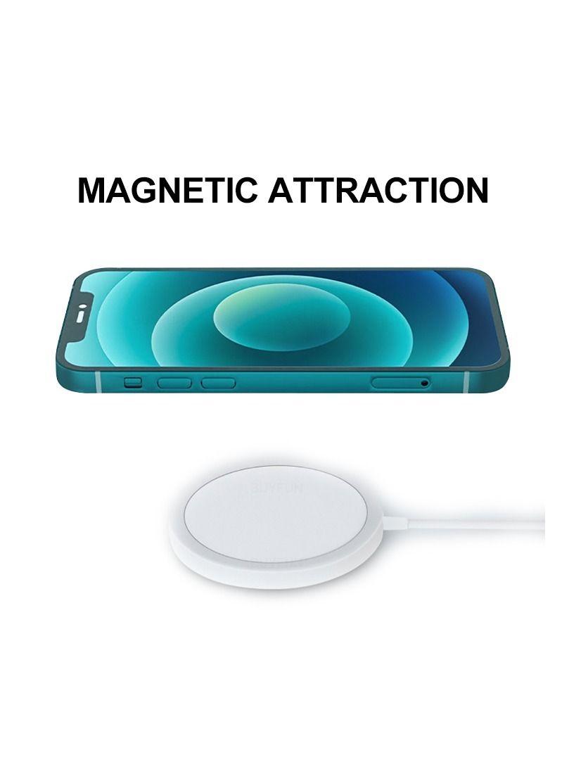 Phone Planet Professional Magnetic Fast Electric Wireless Charger For Apple iPhone 12/11/X/S/8/7 - Image 3