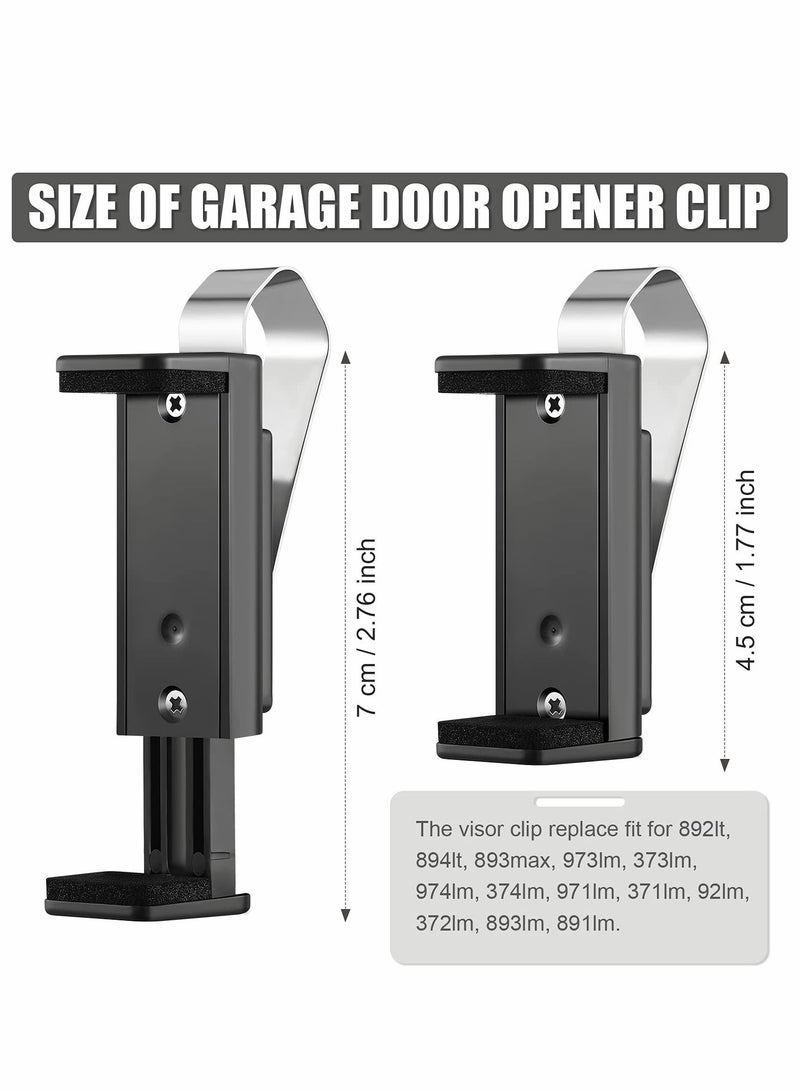 Excefore Garage Door Opener Clip Universal Car Garage Remote Visor Clip Compatible , Adjustable Gate Clicker Holder Fits for Different Size Remotes 1.9 x 2.8 Inch,  - Image 5