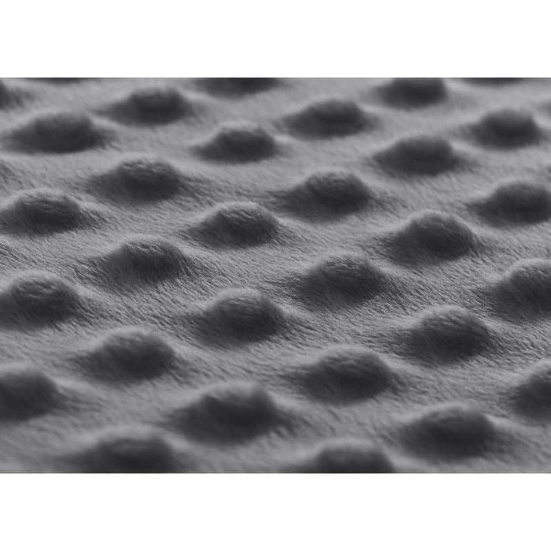 RelaxBlanket 48''x72'' Duvet Cover for Weighted Blanket | Premium Super Soft Minky Dot | Dark Grey - Image 5