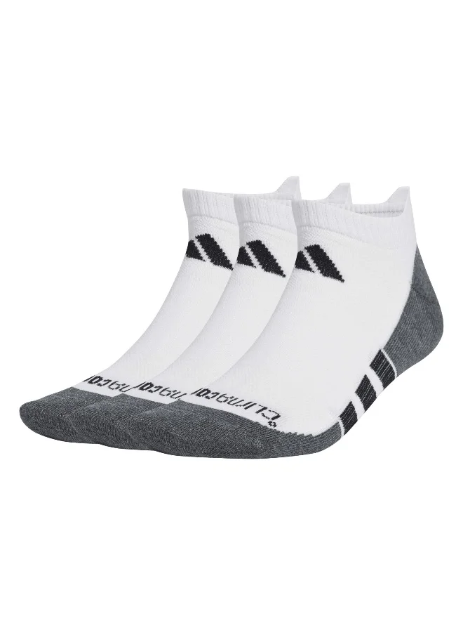 اديداس adidas performance climacool thin&light low 3 pair pack unisex no show socks