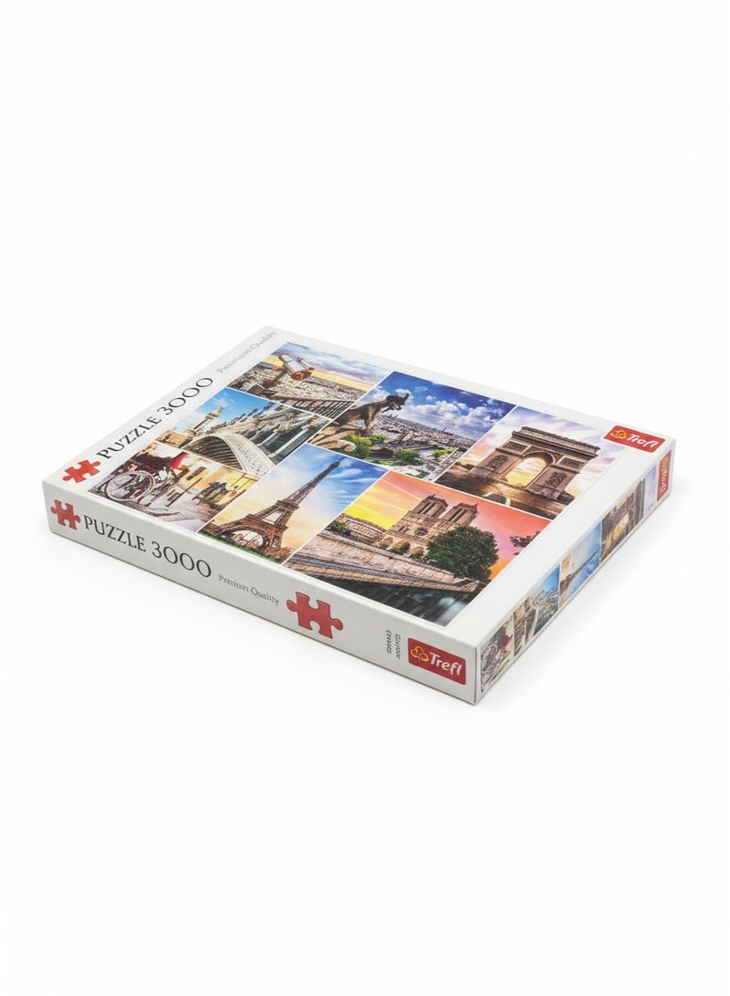Trefl Premium Quality Trefl Puzzle 3000 PCS - Magic Of Paris-Collage - Image 3