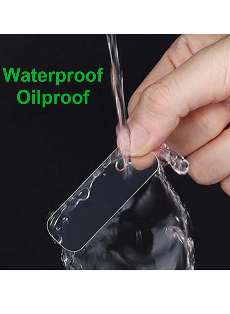 KASTWAVE 240 PCS Removable Double Sided Adhesive Tape, Reusable Mounting Tape with Storage Box, Wall Tape Strips Transparent Tape for Photo Walls Poster Spring... - Image 3