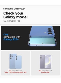 Spigen GLAStR EZ-Fit Optik PRO HD Samsung Galaxy S25 PLUS Camera Lens Protector [2 PACK] - Black  - Image 2