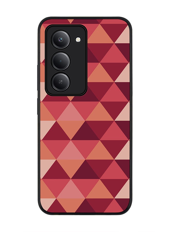 Stylizedd For Xiaomi Redmi 15 5G Case,Slim fit Camera Protection, Shockproof Thin Phone cover  - Topsy Turvy Triangles - Image 1