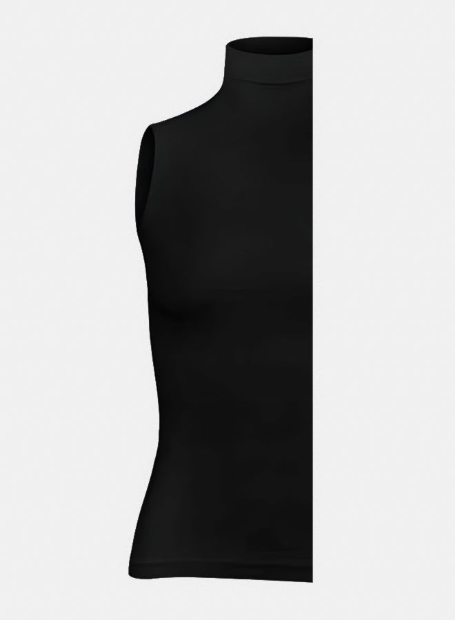 Silvy Lycra Diana Sleeveless High Neck Top For Women - Image 2