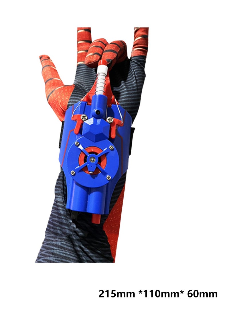 Spider Web Launcher Shooting Toy, Cool Gadget 【Electric Scroll】 Role Playing Fun Toy (Normal Blue) - Image 2