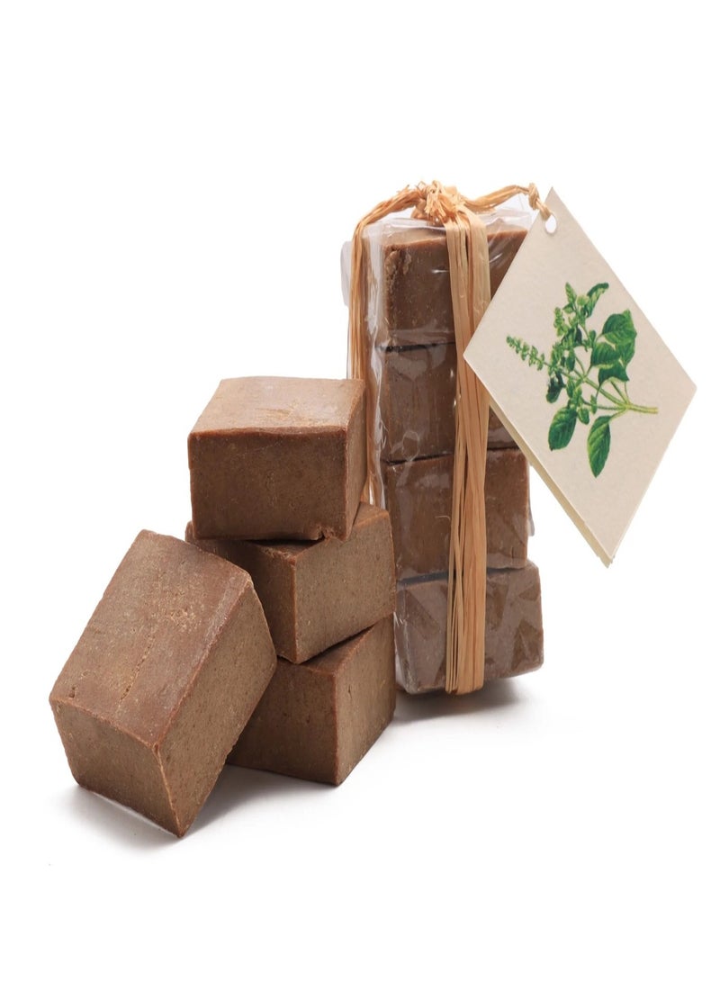 نيفيرتاري صابون زيت الزيتون وأوراق الريحان من نفرتاري - 4 قطع - Image 1