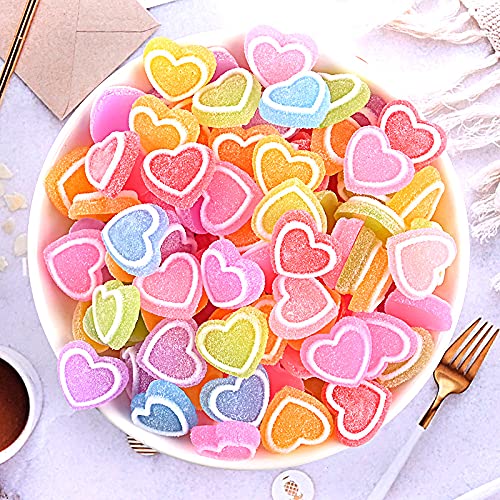 GBSTORE 50 Pcs Mix Fake Candy Resin Charm Flatback Embellishments Making Supplies for Cell Phone Case Scrapbooking Hair Clip Easter DIY Craft Making - Image 3