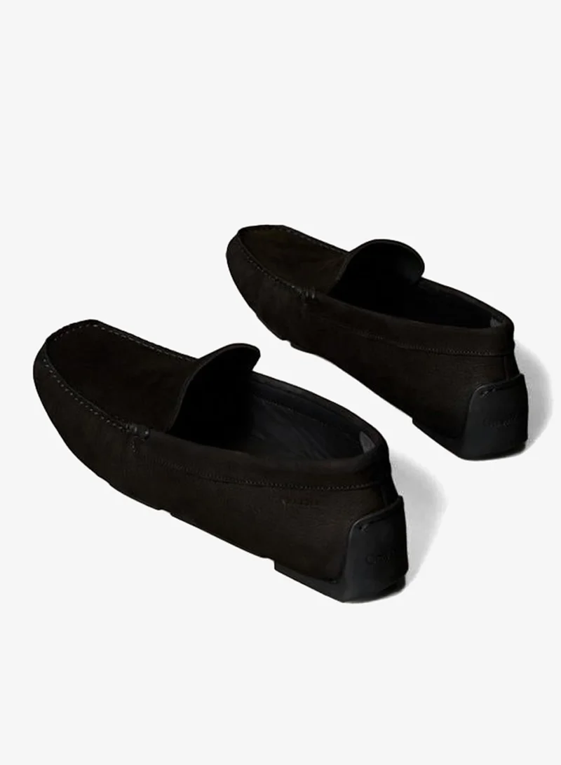 CALVIN KLEIN Wide toe moccasins