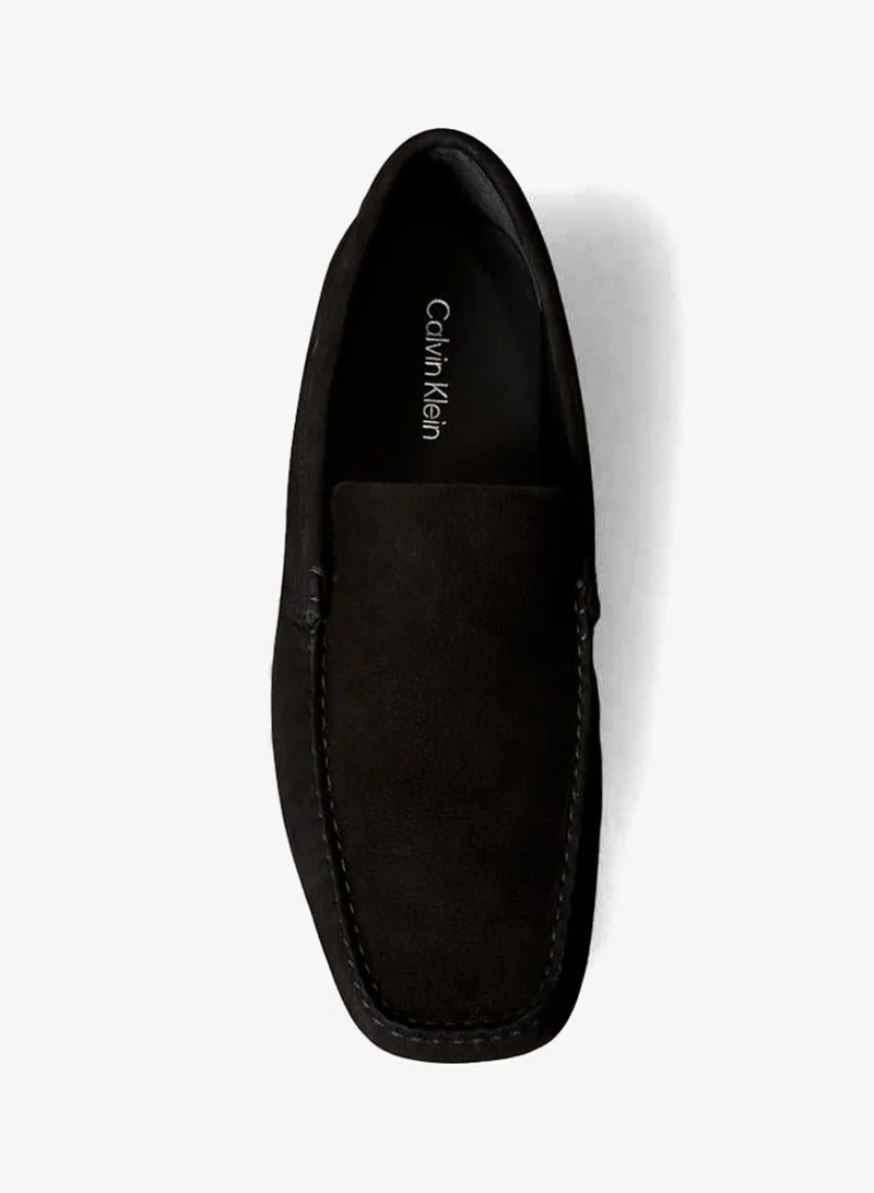 CALVIN KLEIN Wide toe moccasins