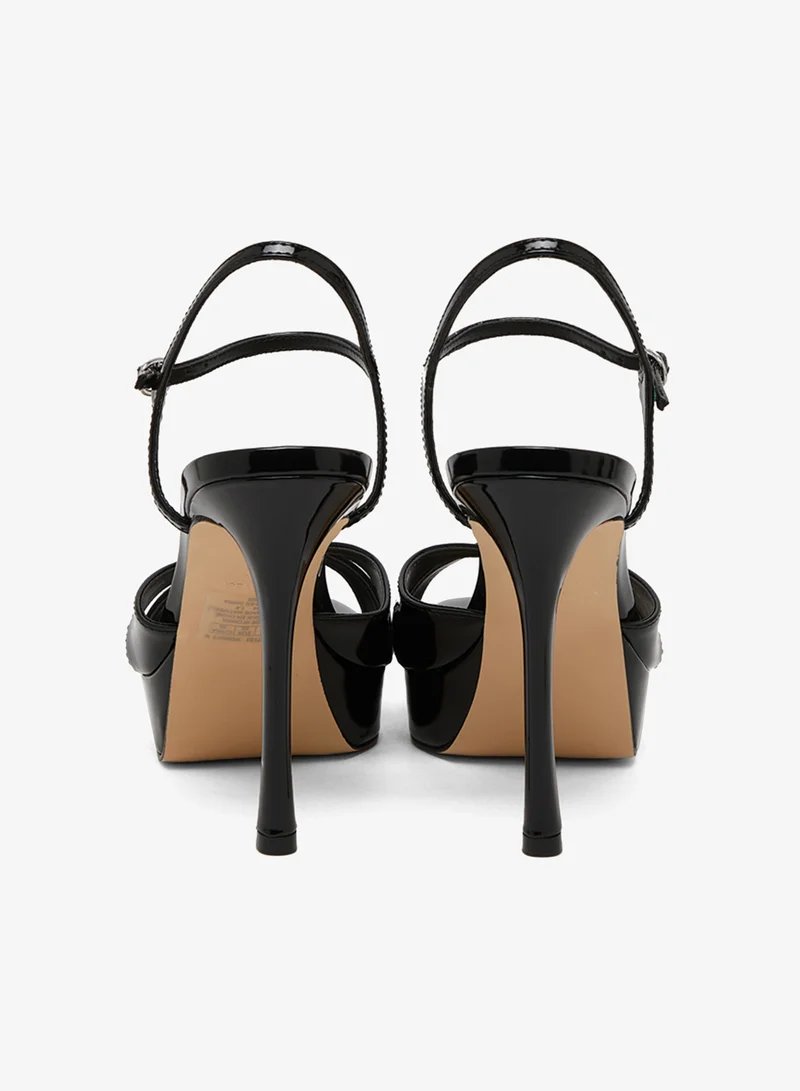 NINE WEST Ankle Strap High Heel Sandals