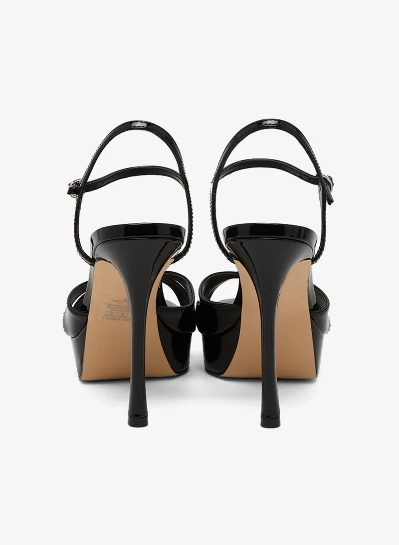 Nine West NERO Ankle Strap High Heel Sandals for Women | Best Price UAE