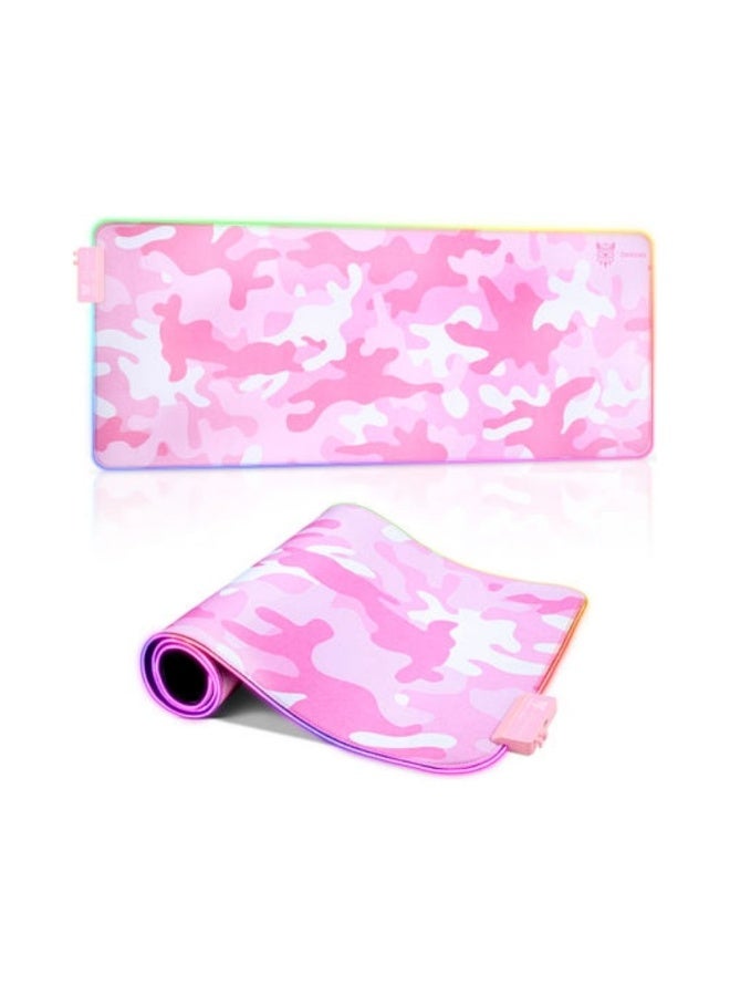 Onikuma : Pink RGB Mouse Pad