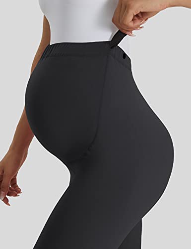 Buttergene Women's Maternity Leggings over the Belly Pregnancy Active Wear Workout Yoga Tights Pants - Image 4