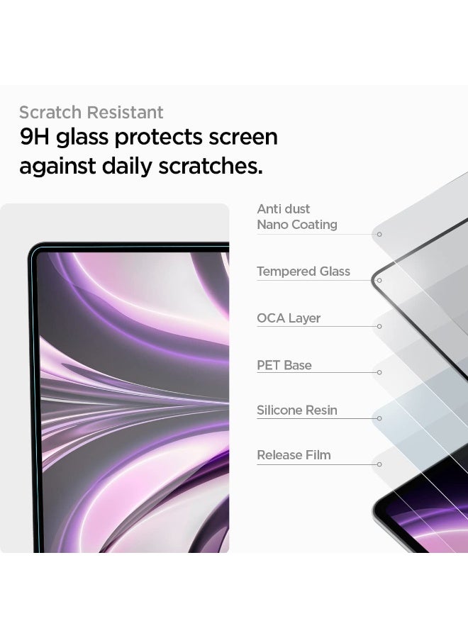 MUNTAQI Tempered Glass Screen Protector for MacBook Air 15 Inch (2023 M2 Model) – Anti-Scratch Ultra Clear HD Guard, Bubble-Free Easy Install, Touch Sensitivity Glass Film for Apple MacBook Air 15" M2 - Image 2