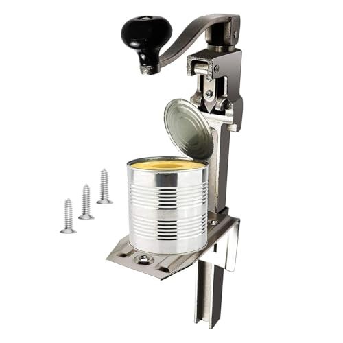 BeadChica Commercial Can Opener Heavy Duty,Manual Table Industrial Can Opener for Big Cans - Image 1
