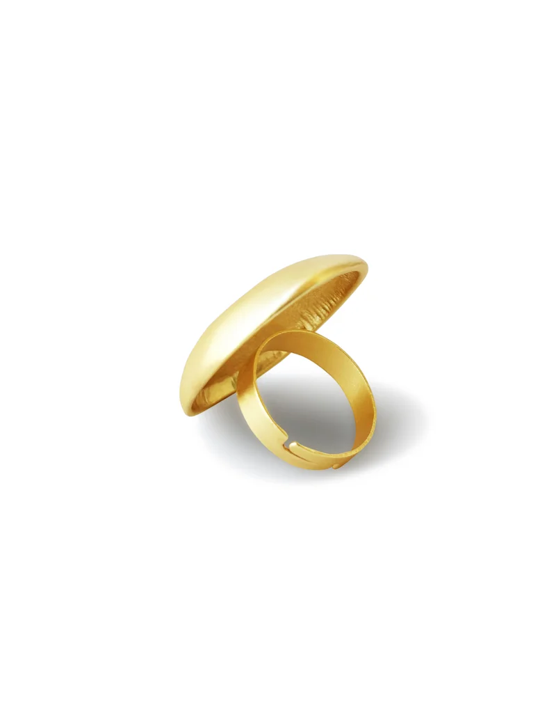Hzmer Jewellery Mystic Matte Chunky Ring