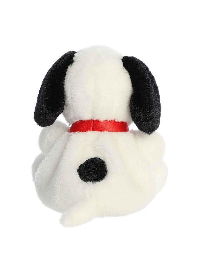 اورورا ® Timeless Peanuts® Palm Pals™ Snoopy Stuffed Animal - شخصيات كلاسيكية - ذكريات لا تُنسى - أبيض 5 بوصات - Image 4