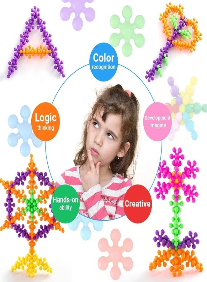 ZUGAD Solid Plastic Building Block Set for Kids, Interlocking Educational Toys Set Fine Preschool Kids Skills and Sensory Development, Ideal for Preschool Creativity Kids Toys - Multi. (300 PC) - Image 2