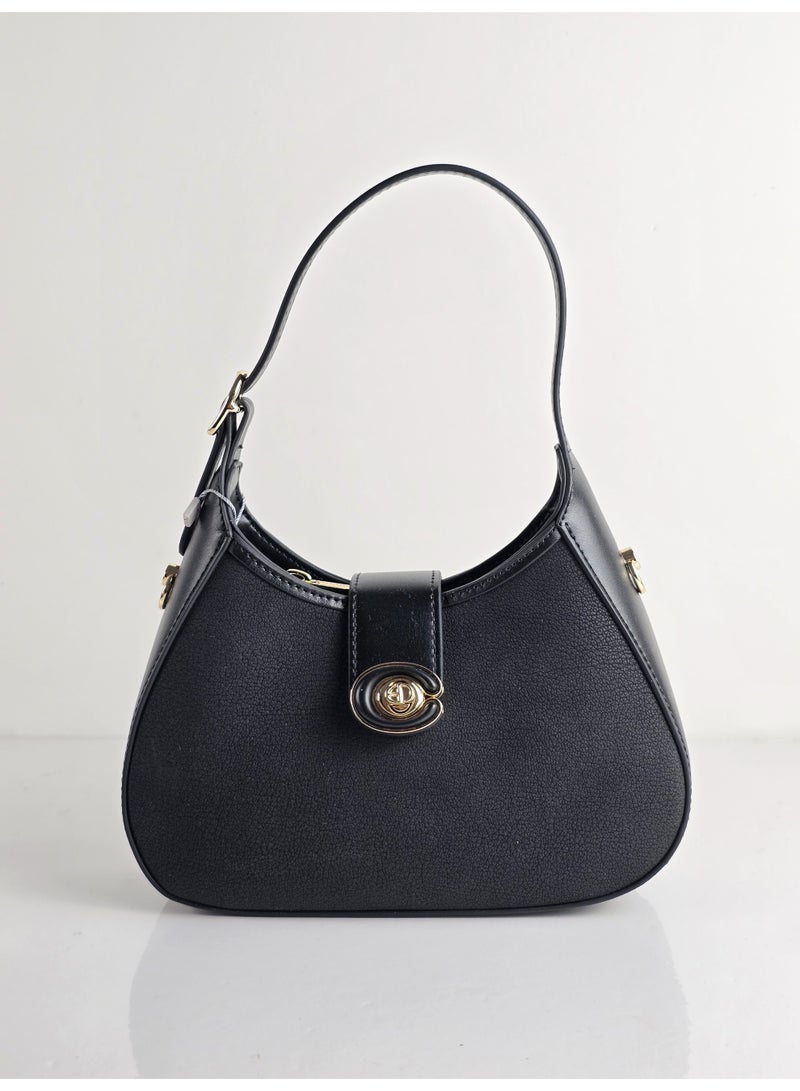Chrisbella Small 3-Way Handbag with Crossbody and Shoulder Strap - Image 3