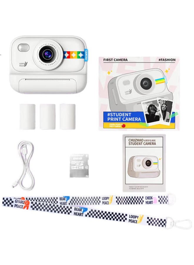 Maqucc Instant Camera, High-Definition Digital, Direct Photo Output, Campus Children Student Camera, Travel Entry-Level Ccd Dslr, Vlog, Boys Girls Toy, Birthday Gift - Image 3