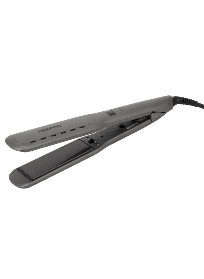 Wet And Dry Hair Straightener, GHS86050 | Ceramic Coated Plate | Ionic Function | Swivel Cord | Hanging Loop | Adjustable Temperature | LCD Display - pzsku/Z68E067F7A112150A01AFZ/45/_/1695384359/c58a037c-a827-4c25-a371-6e4db101b5b3