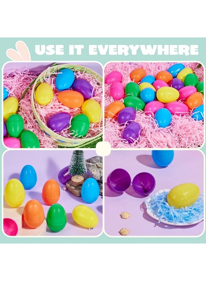 JOYIN 3.15" Easter Eggs, Large Fillable Plastic Eggs Empty Colorful Bright Eggshells with Hinge for Easter Hunt, Filling Treats, Party Favor, Basket Stuffers, Classroom Prize Supplies, 150PCS - Image 5