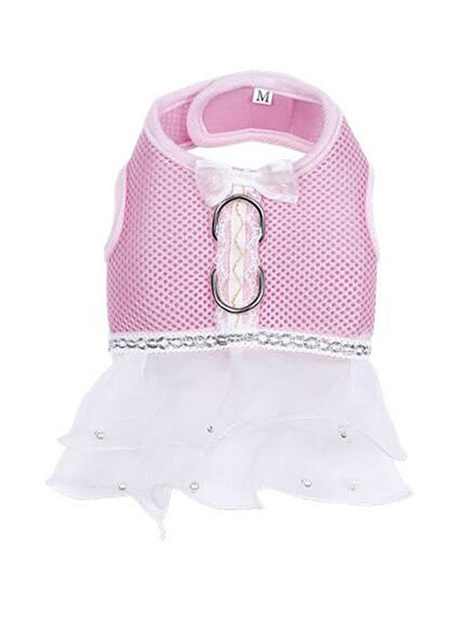 NIBEMINENT Tutu Skirt For Pet Pink/White 13x1.50x12cm - Image 1