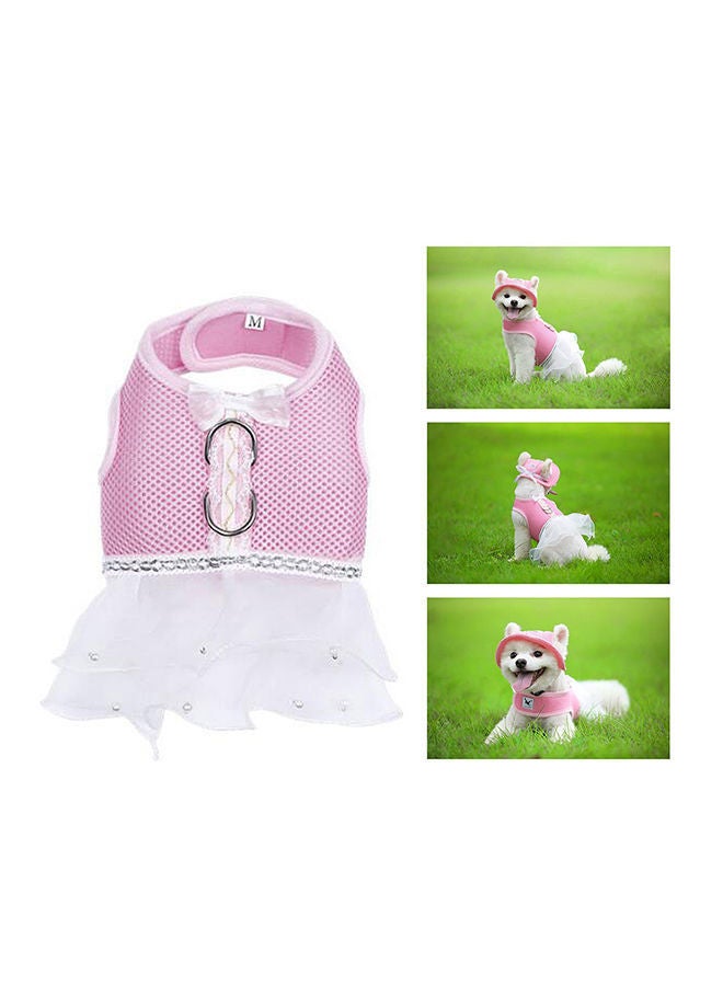 NIBEMINENT Tutu Skirt For Pet Pink/White 13x1.50x12cm - Image 2