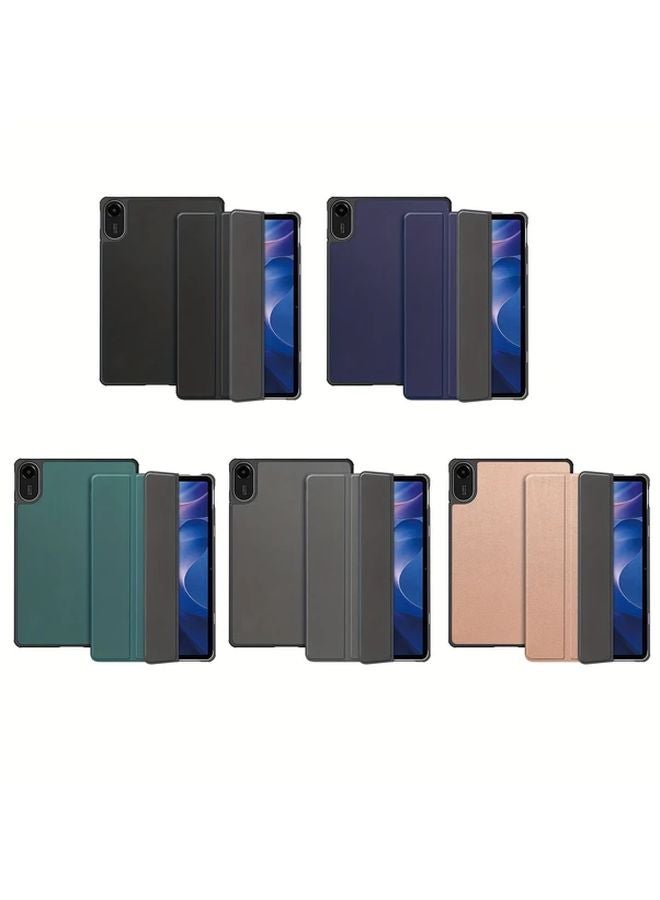 Redmi Pad 2 11 بوصة 2025 غطاء واقي أزرق غامق مغناطيسي مع خاصية الإيقاظ والإغلاق - Image 5