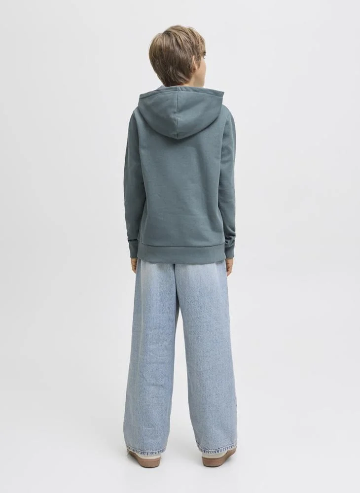 جاك وجونز جونيور Kids Jjecaleb Varsity Hoodie