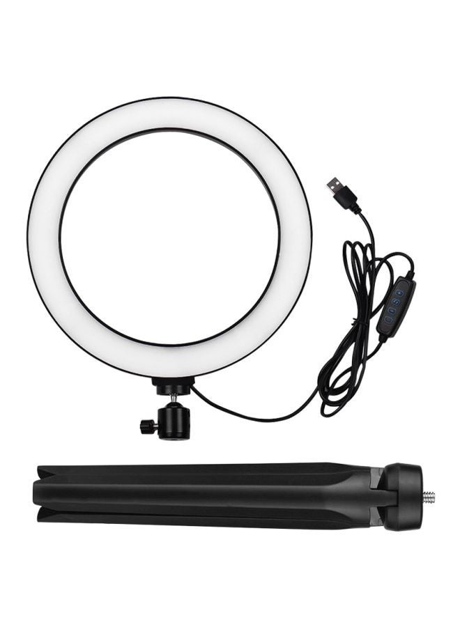 NIBEMINENT LED Photography Ring Light With Accessory White/Black  - Image 3