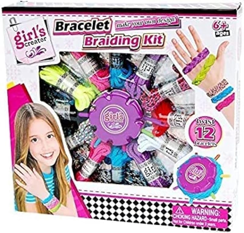 Girl's CREATOR Bracelet Braiding kit