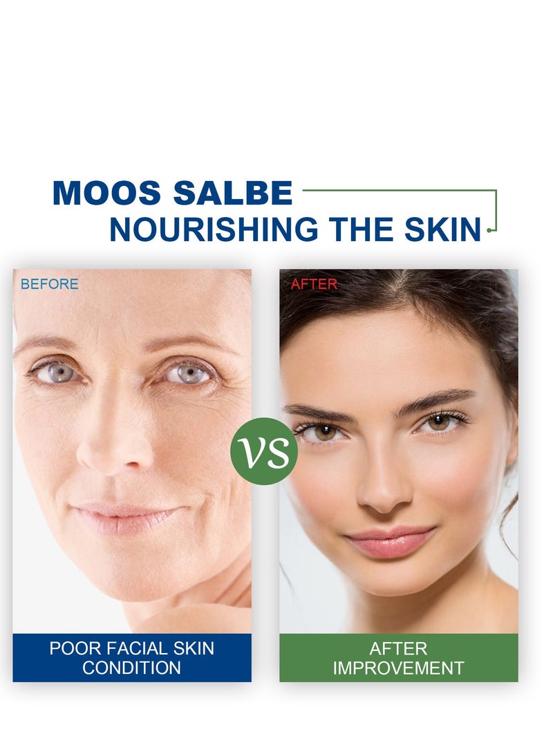 bio-yeast ointment with aloe vera & ginkgo biloba , repairs dullness, lightens fine lines, brightens skin, tightens and whitens skin, anti-wrinkle cream,Suitable For All Skin Types 100g