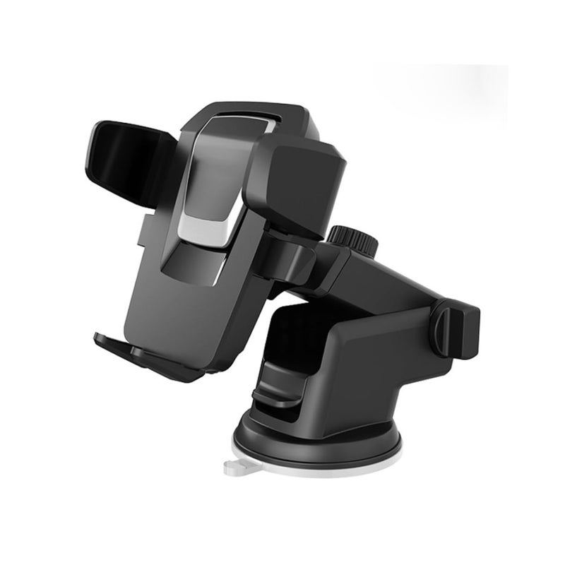 Rotatable Car Phone Holder Mount with Suction Cup for Dashboard and Windshield Compatible with All Smartphones - Image 2