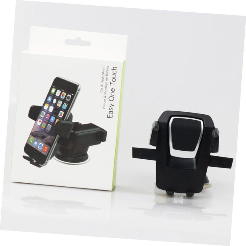 Rotatable Car Phone Holder Mount with Suction Cup for Dashboard and Windshield Compatible with All Smartphones - Image 3